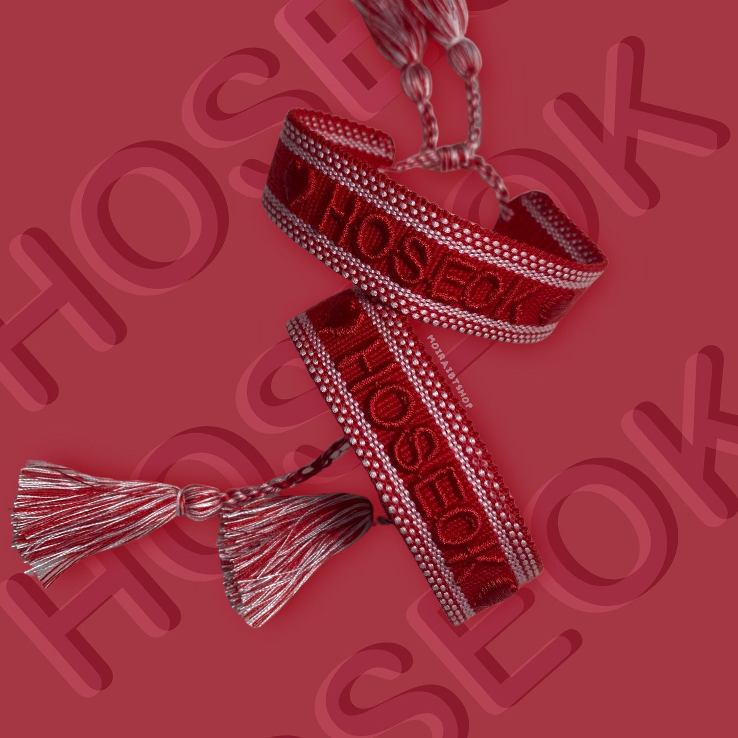 J-Hope Friendship Bracelet | Bangtan Bracelet | BTS Embroidered Friendship Bracelet