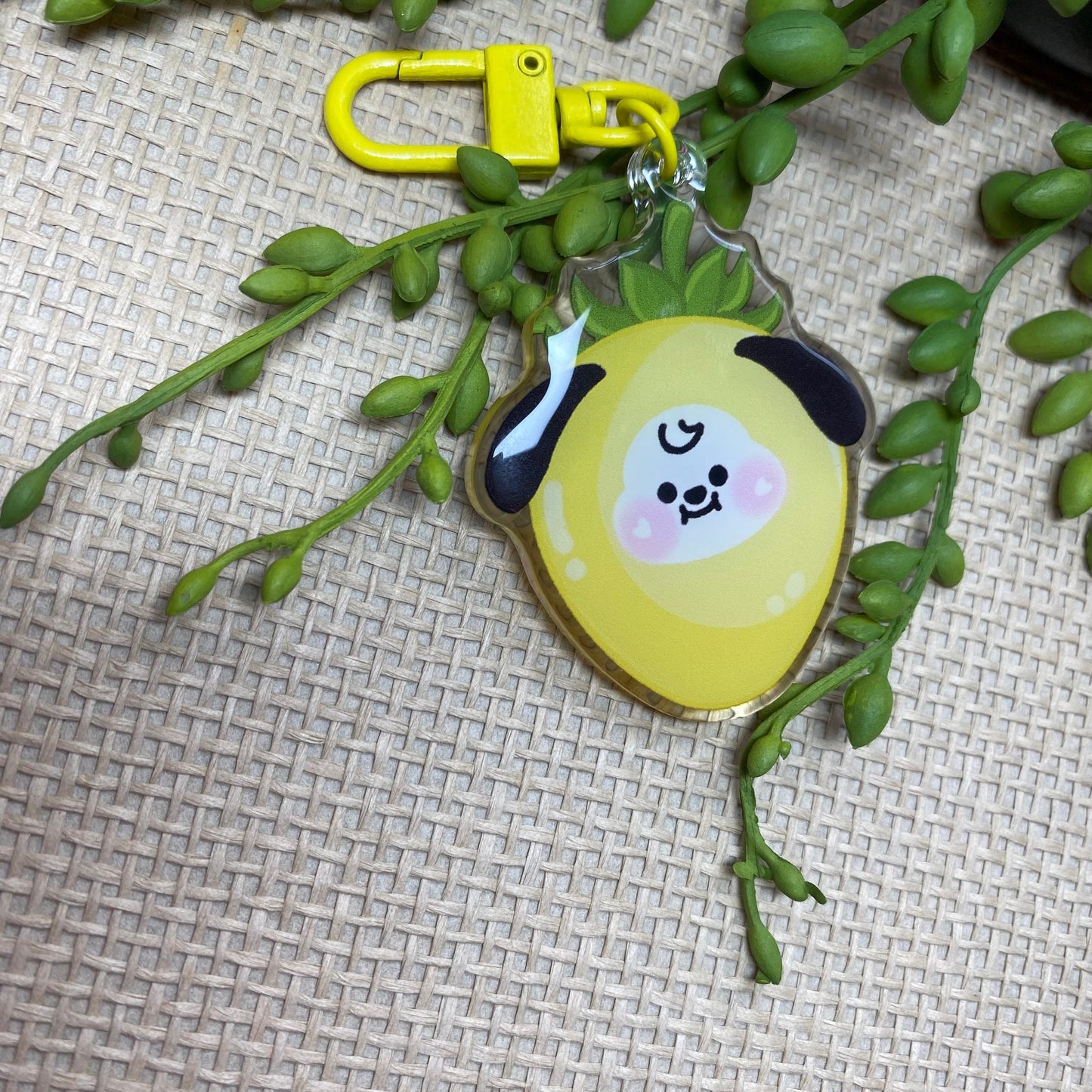 Baby Strawberry 2" Keychain | Acrylic Charm