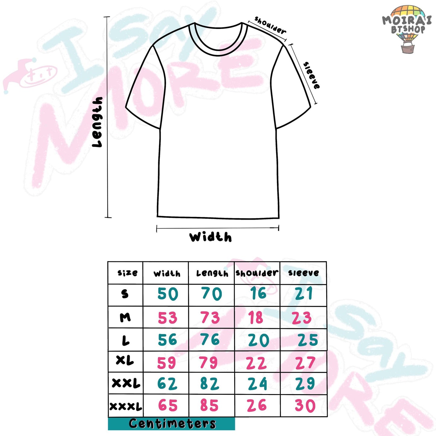 I SAY MORE T-shirt| I say more | J-Hope tee