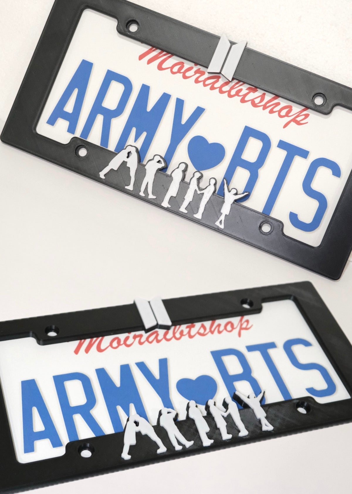 BTS 💜 ARMY License Plate Frame | 3D Printed License Plate Frame .