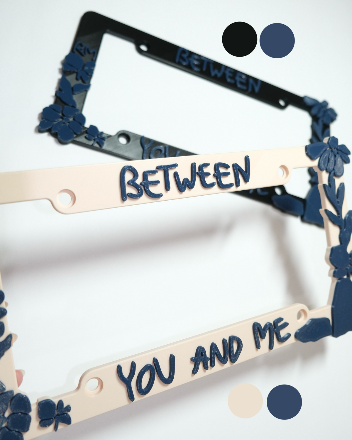 3D Printed Namjooning License Plate Frame