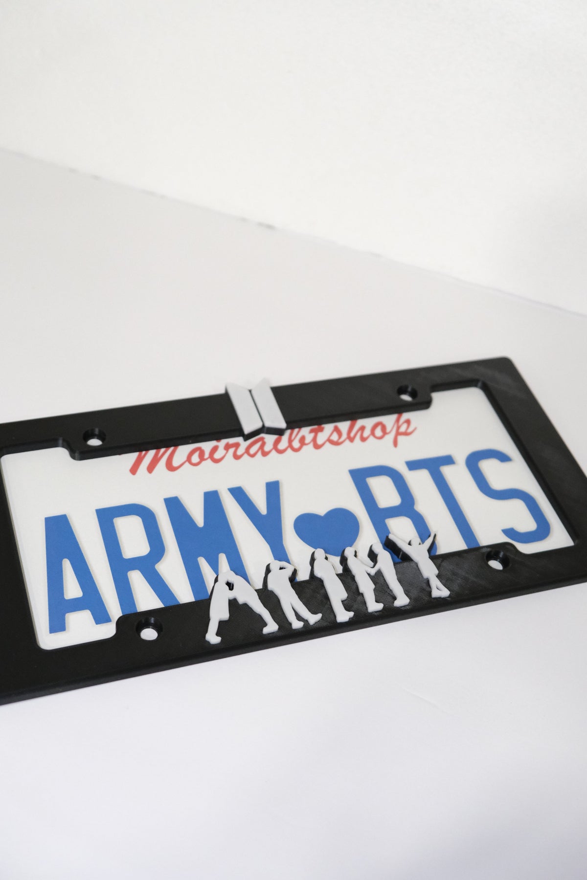BTS 💜 ARMY License Plate Frame | 3D Printed License Plate Frame .