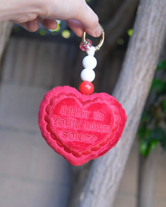 What Is Your Love Song? Plushie Keychain