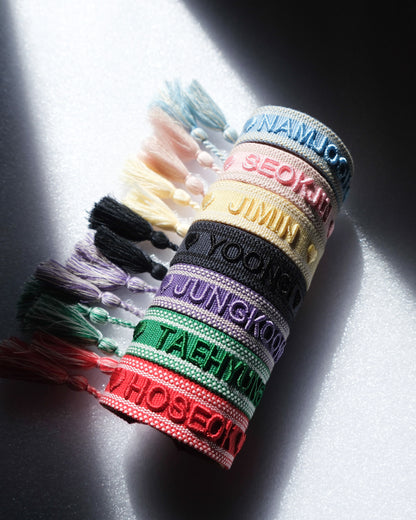 JUNGKOOK Embroidery Friendship Bracelet