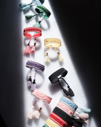JUNGKOOK Embroidery Friendship Bracelet