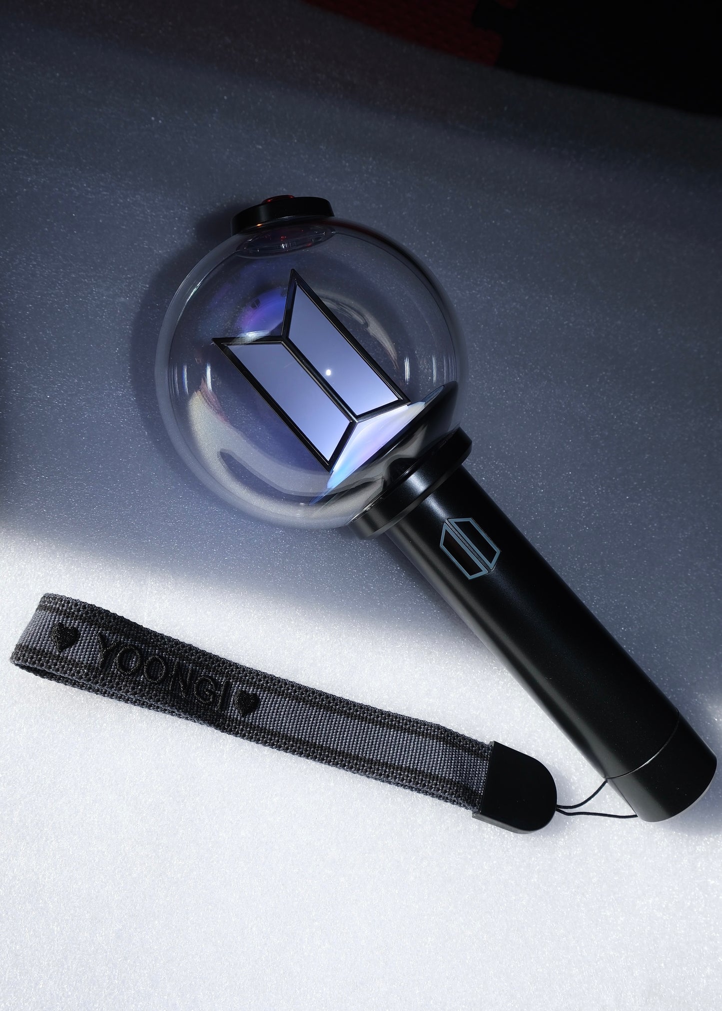 YOONGI Embroidery Lightstick Strap
