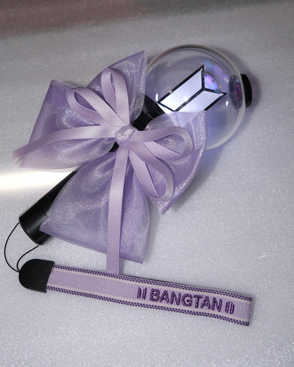 Bangtan Double-Sided Glitter Embroidery Strap