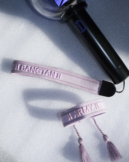 Bangtan Loves Army Lightstick Strap + Friendship Bracelet Set