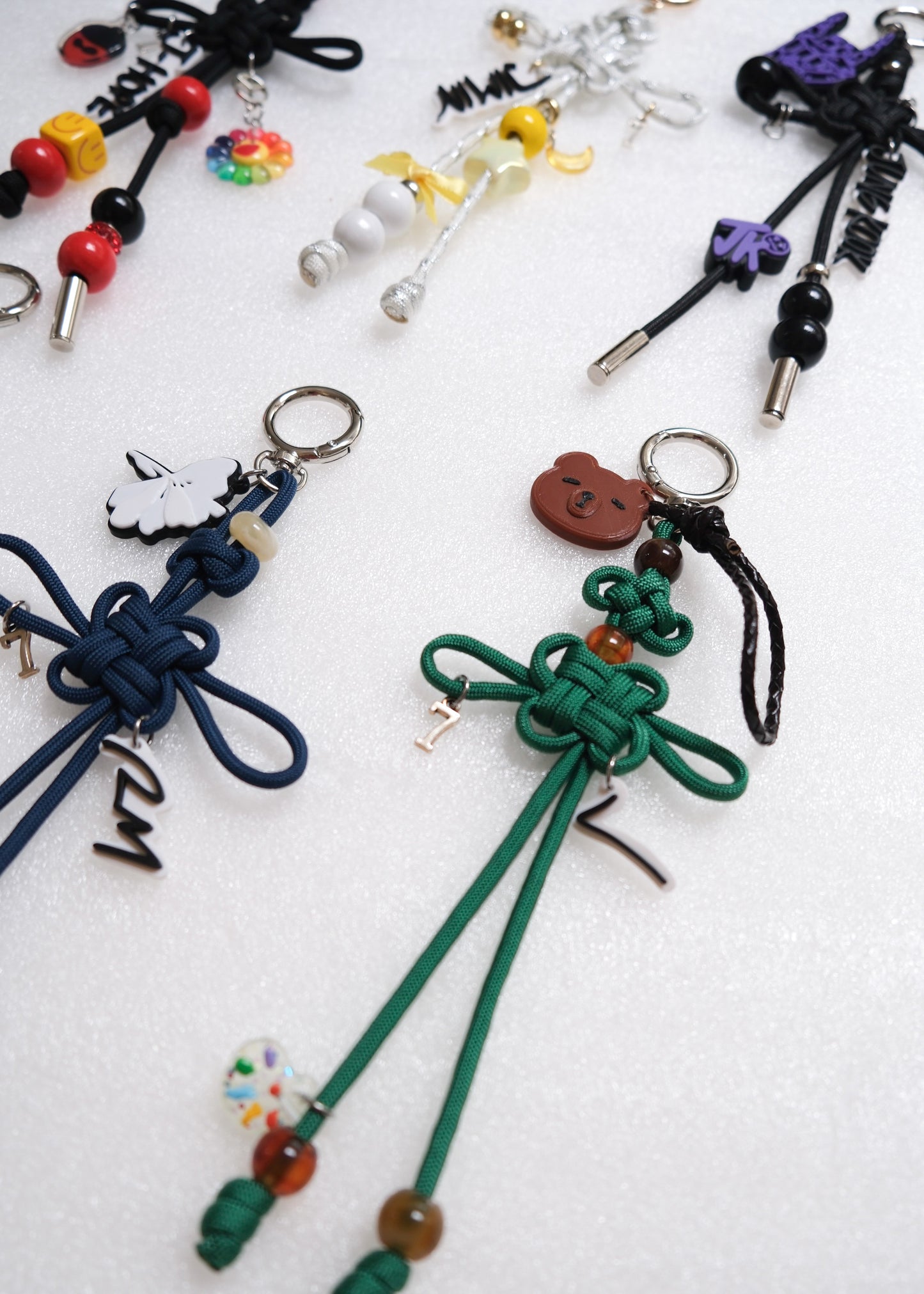 7 Members Lucky Knot Keyring Bundle
