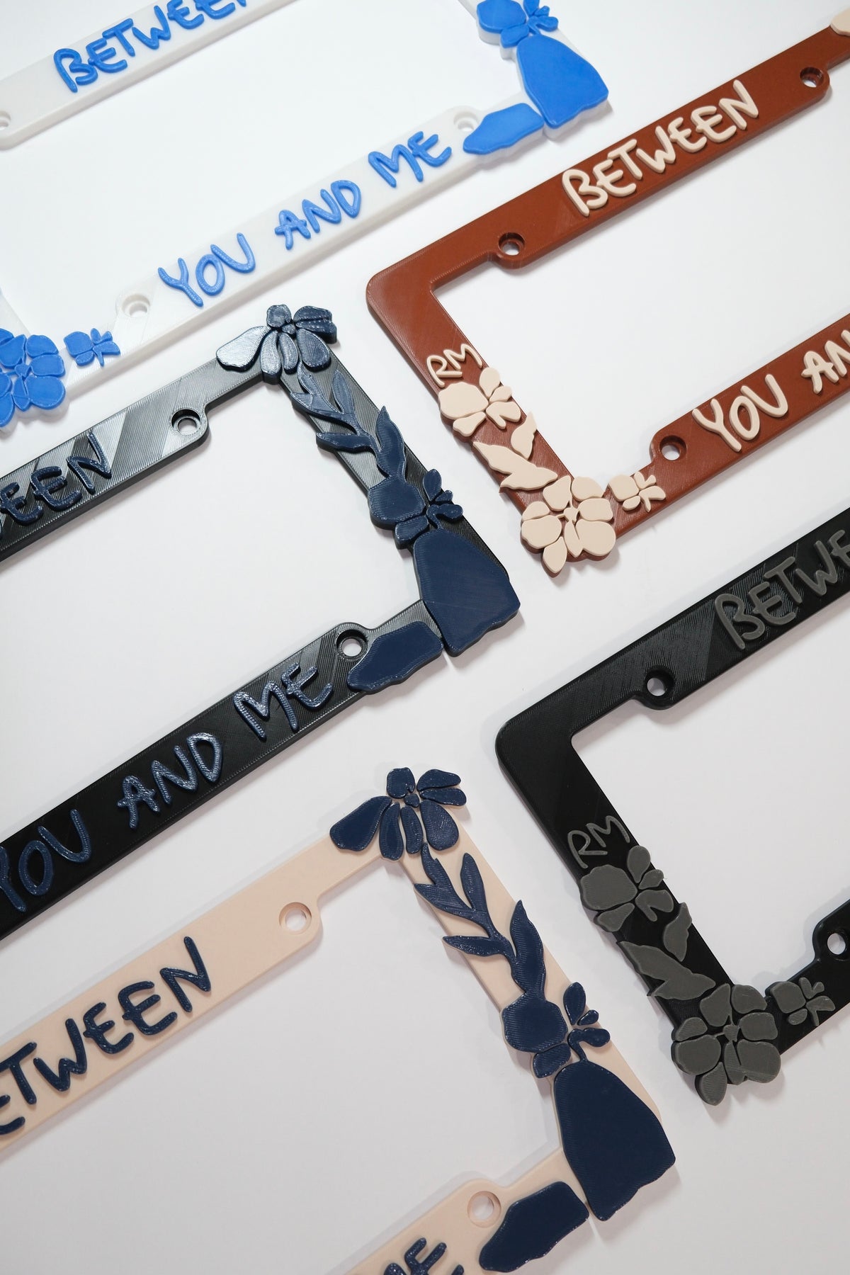 3D Printed Namjooning License Plate Frame