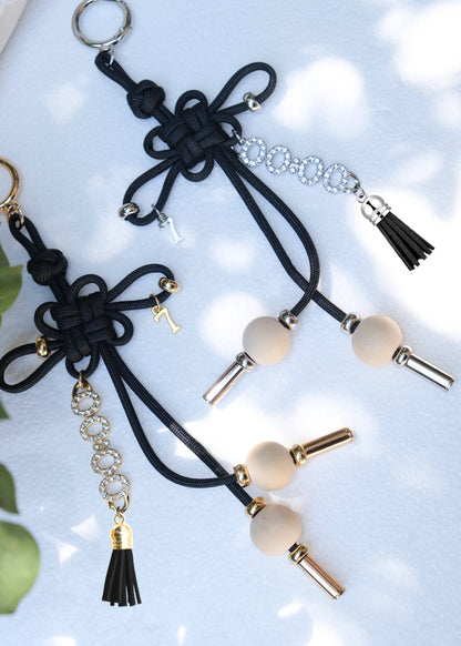 Zero O'clock Lucky Knot Keyring | 00:00 Lucky Knot