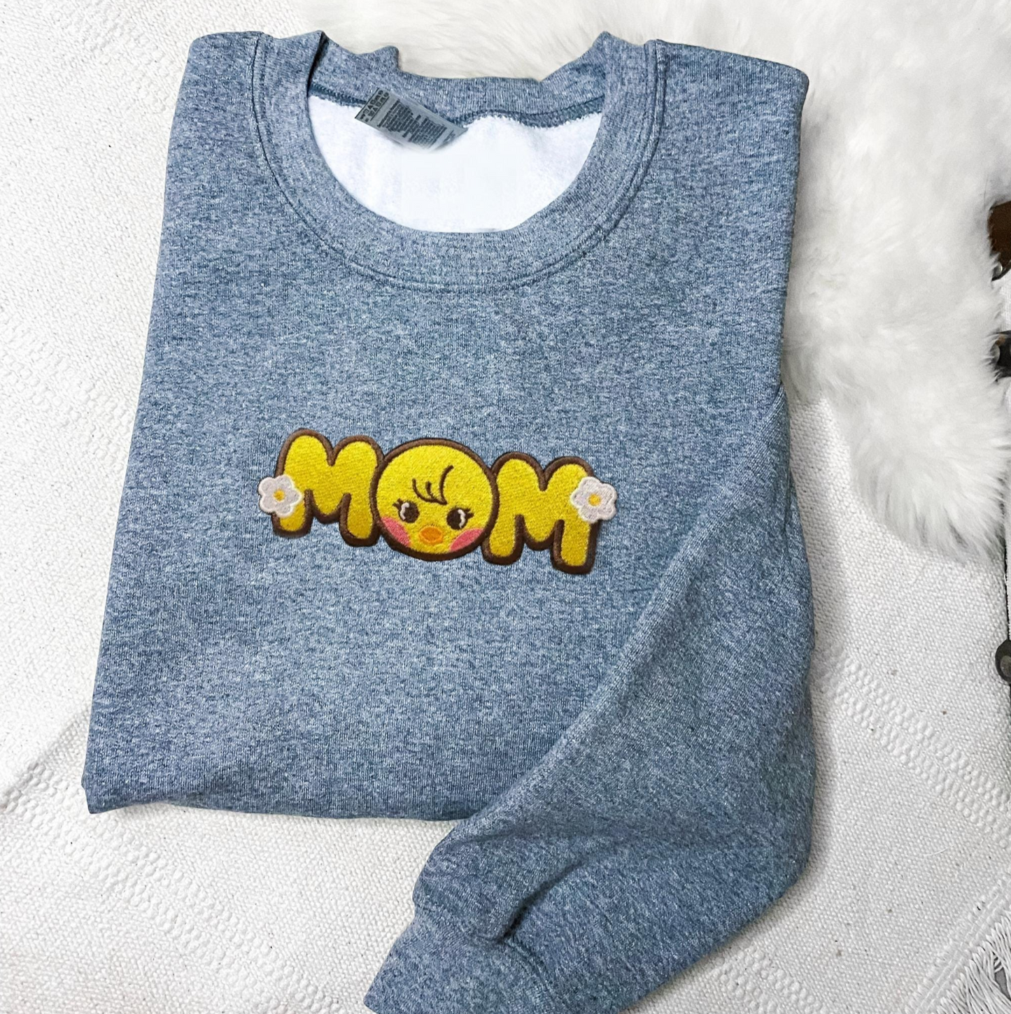 STAY MOM Sweatshirts | Personalized Embroidered Sweatshirts | Great Mother's Day Gift
