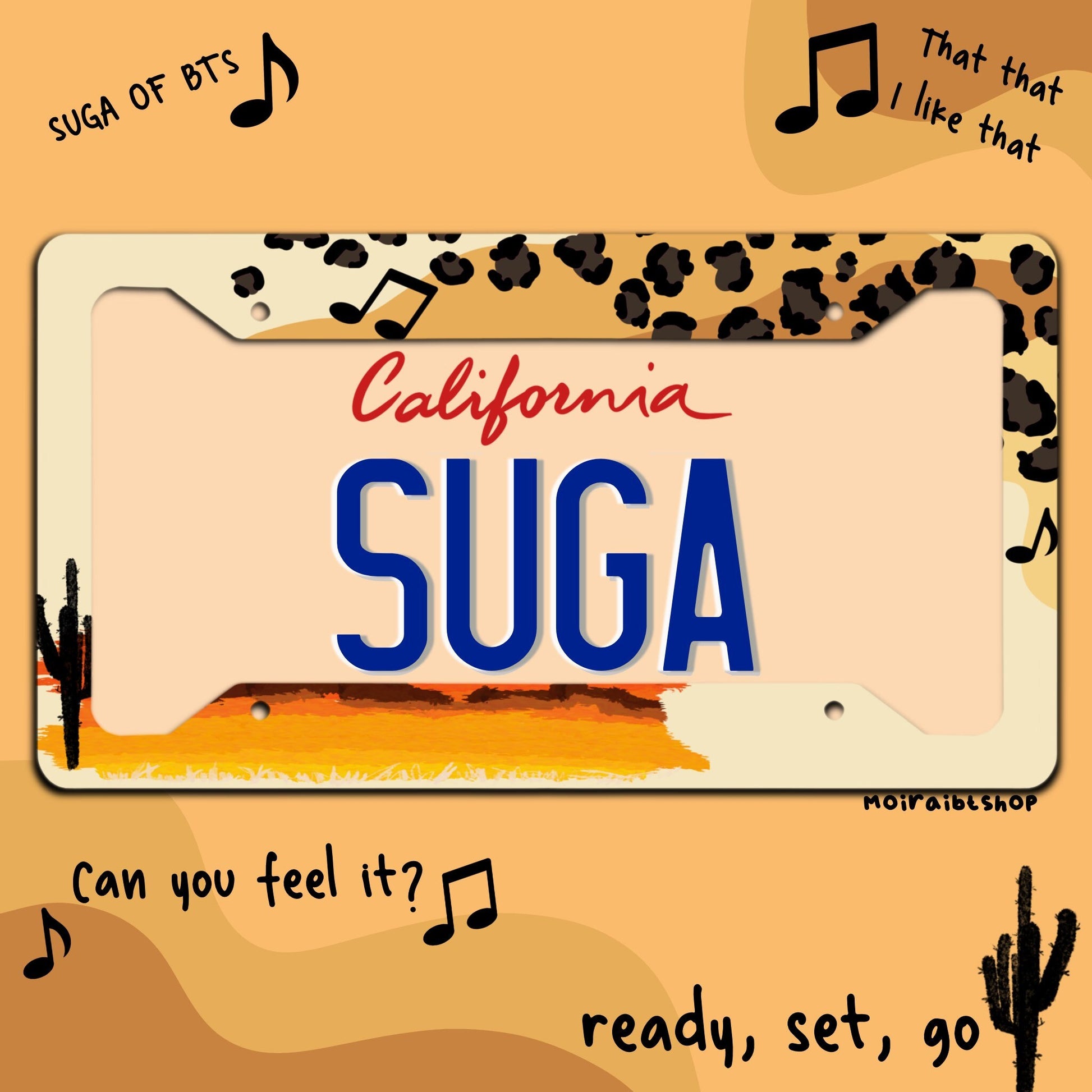 That That License Plate Frame/ Suga License Plate Frame/ License Plate Frame