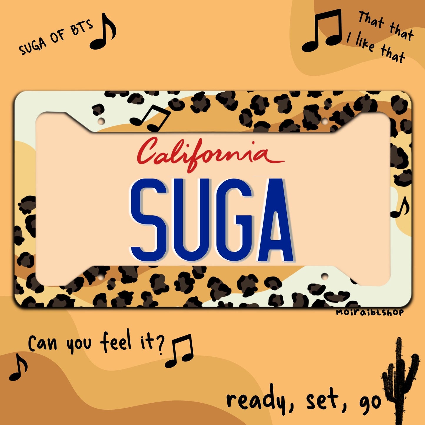 That That License Plate Frame/ Suga License Plate Frame/ License Plate Frame
