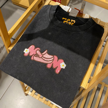 Croc Mom T-shirt | Embroidery Character Shirt | Gift For Mom | Personalized Embroidered Sweatshirt for Mom | Mother's Day Gift for Mom