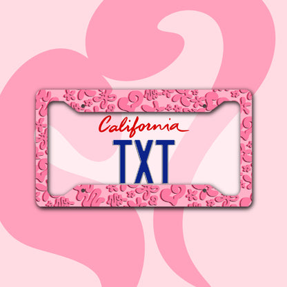 KPOP License Plate Frame! Cute License Plate Frame/License Plate Frame/ License Plate Frame