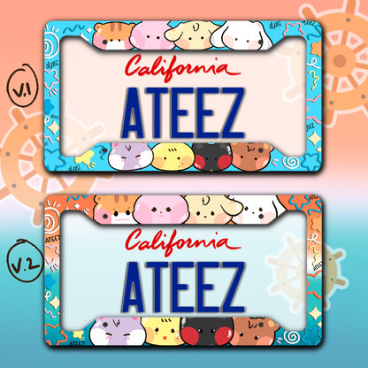 ATEEZ License Plate Frame/ ANITEEZ License Plate Frame/ Custom License Plate Frame