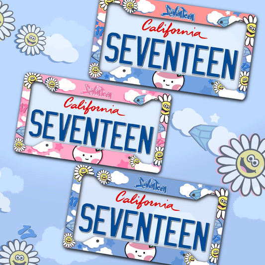 Seventeen Carat License Plate Frame | Carat License Plate Frame
