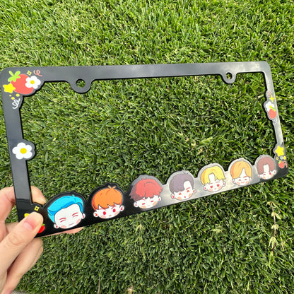 Bangtan In The SEOM License Plate Frame| BTS license plate frame | New and cute | UV Print