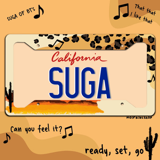 That That  License Plate Frame/ Suga License Plate Frame/ License Plate Frame